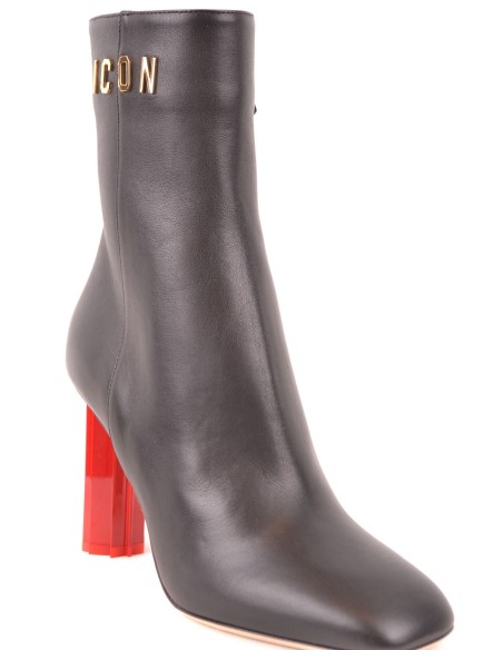 Bottes noires compensées | Dsquared2