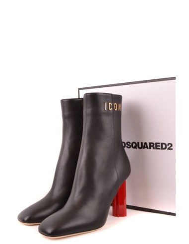 Bottes noires Dsquared2 femme
