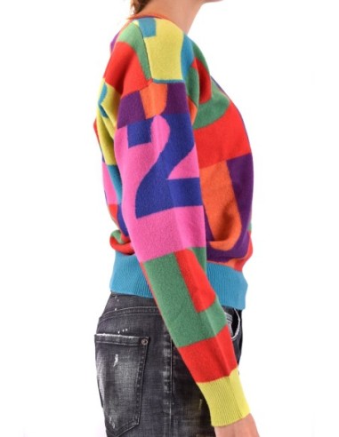 Pull multicolore Dsquared2 femme