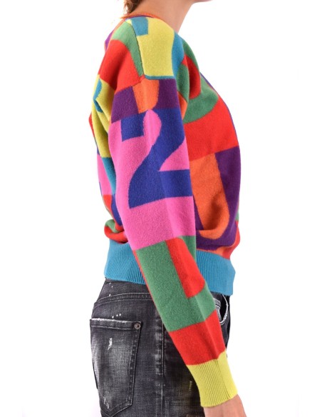 Pull multicolore Dsquared2 femme
