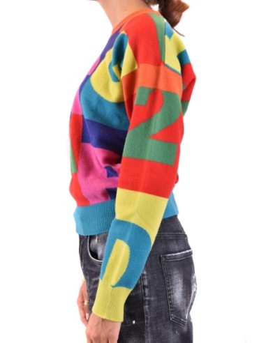 Pull multicolore Dsquared2 femme