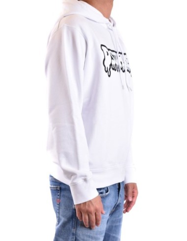 Sweat blanc Dsquared2 homme