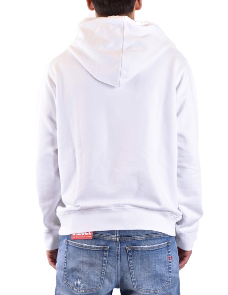 Sweat blanc Dsquared2 homme