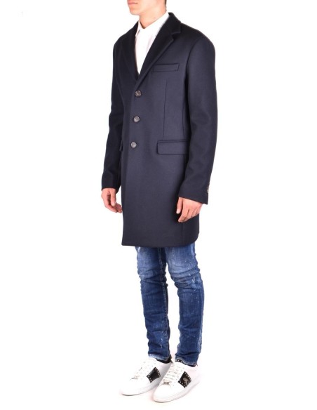 Manteau bleu Dsquared2 homme