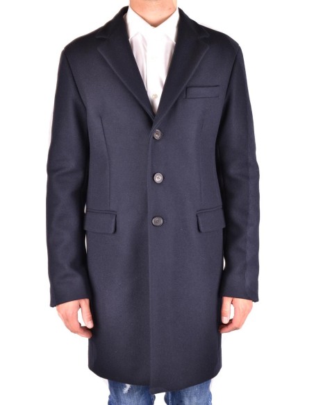 Manteau bleu Dsquared2 homme