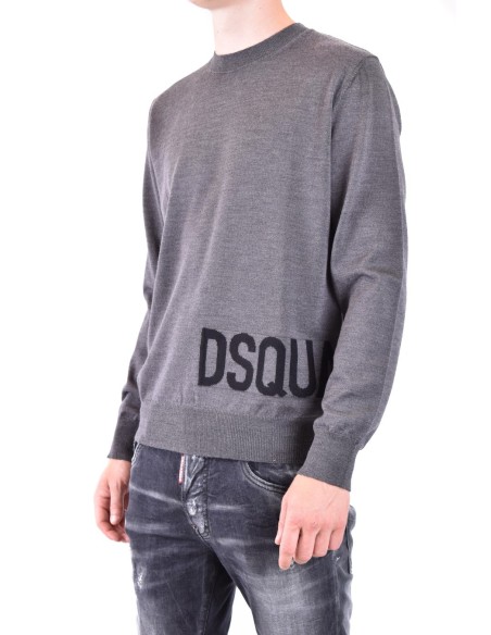 Pull gris Dsquared2 homme
