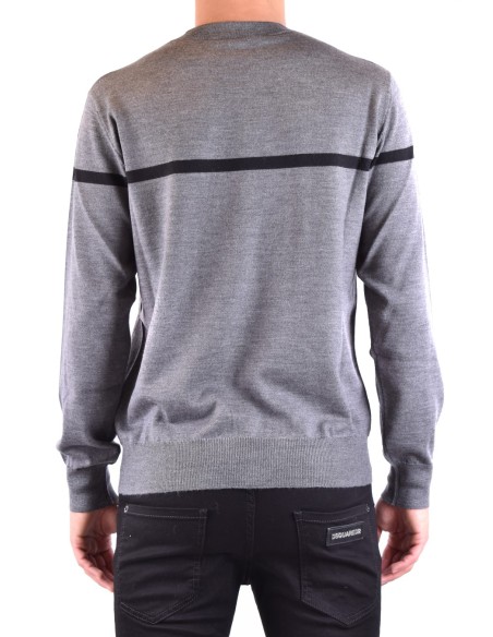 Pull gris Dsquared2 homme