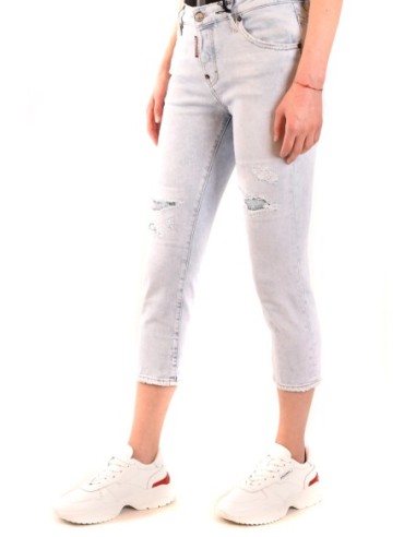 Jeans bleu azur Dsquared2 femme