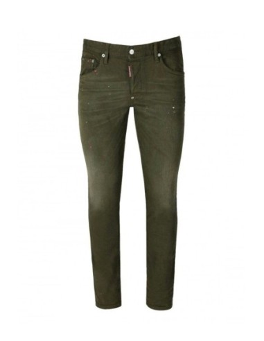 Jeans vert Dsquared2 homme