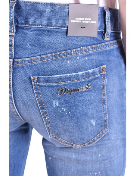 Jeans bleu Dsquared2 femme