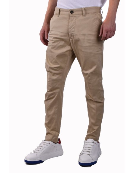 Pantalon beige Dsquared2 homme
