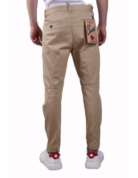 Pantalon beige Dsquared2 homme
