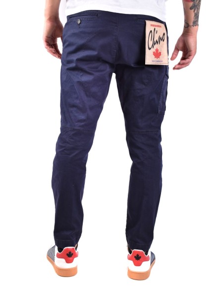 Pantalon bleu Dsquared2 homme