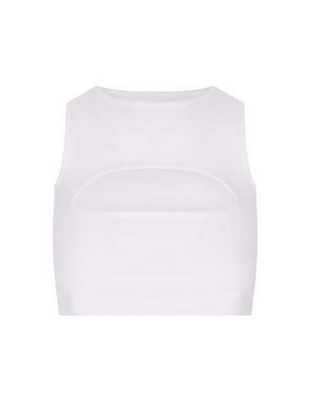 Top blanc Dsquared2 femme