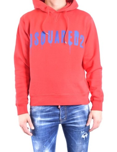 Sweat rouge Dsquared2 homme