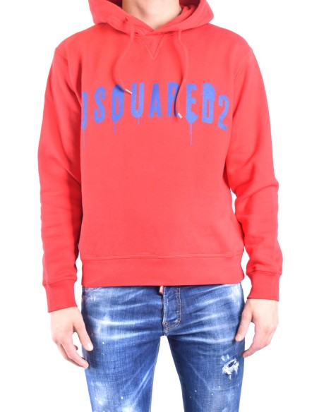 Sweat rouge Dsquared2 homme