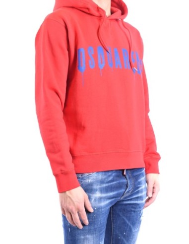 Sweat rouge Dsquared2 homme