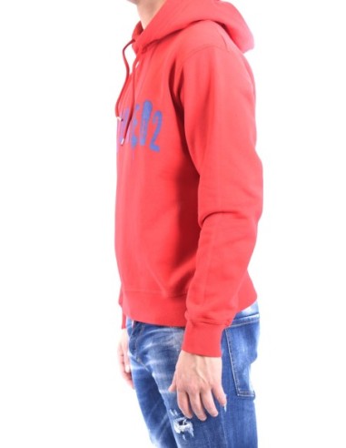 Sweat rouge Dsquared2 homme