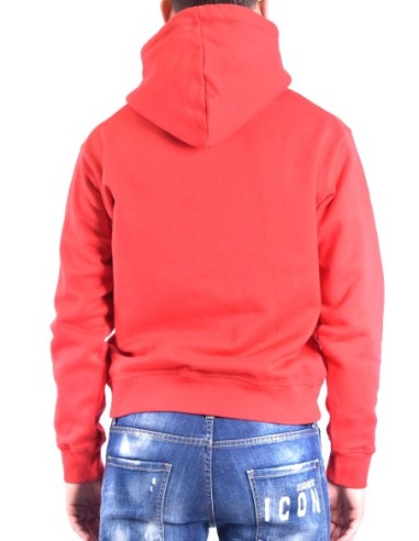 Sweat rouge Dsquared2 homme