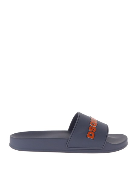 Mules grises Dsquared2 homme
