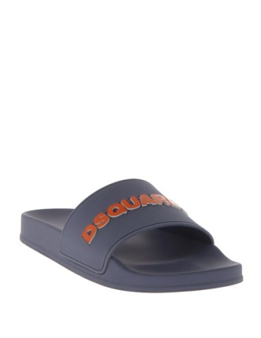 Mules grises Dsquared2 homme