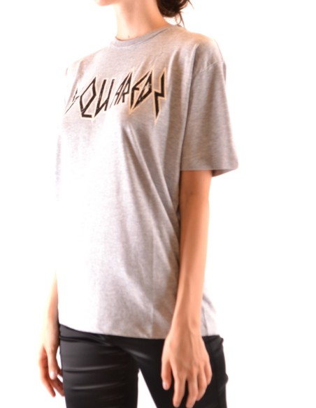 T-shirt gris Dsquared2 femme