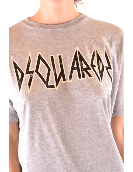T-shirt gris Dsquared2 femme