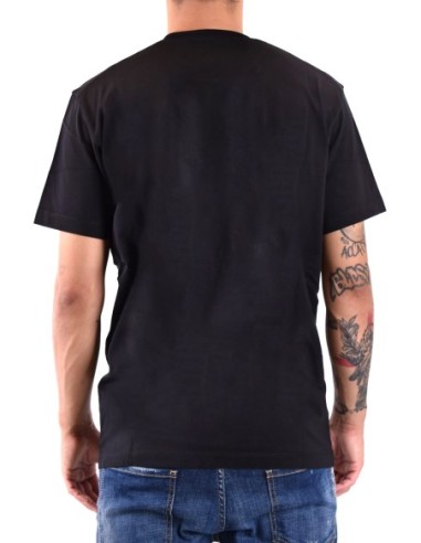 T-shirt noir Dsquared2 homme