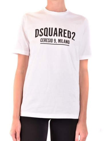 T-shirt blanc Dsquared2 femme