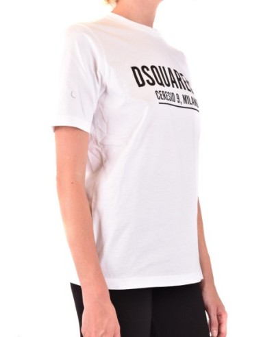 T-shirt blanc Dsquared2 femme