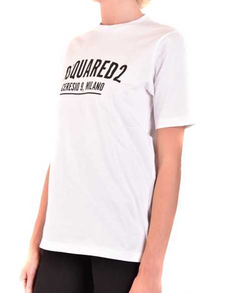 T-shirt blanc Dsquared2 femme