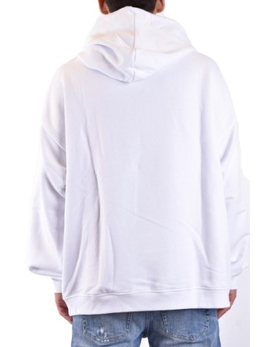 Sweat blanc Dsquared2 homme
