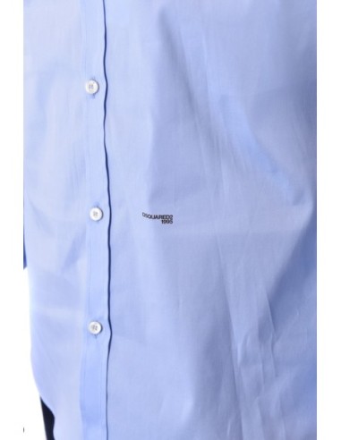 Chemise bleue Dsquared2 homme