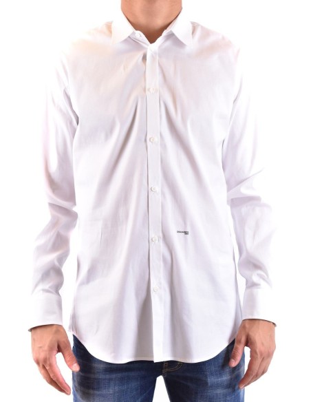 Chemise blanche Dsquared2 homme