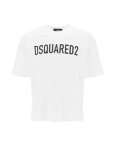 T-shirt blanc Dsquared2 homme