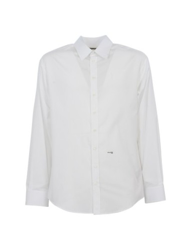 Chemise blanche Dsquared2 homme