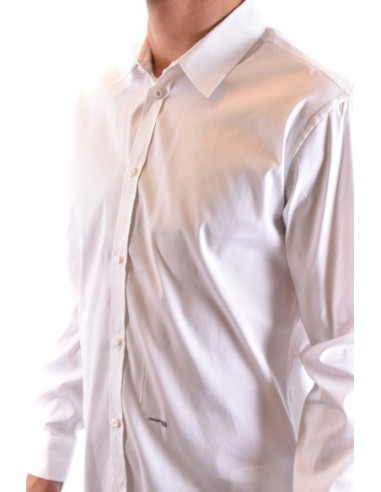 Chemise blanche Dsquared2 homme