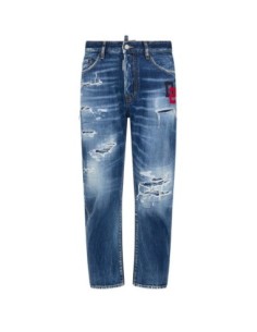 Jeans bleu Dsquared2 homme