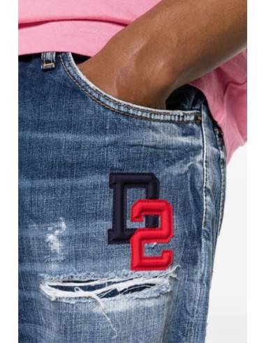 Jeans bleu Dsquared2 homme