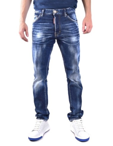 Jeans bleu Dsquared2 homme