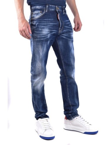 Jeans bleu Dsquared2 homme