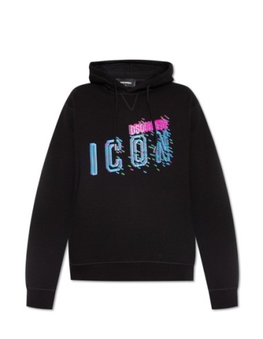 Sweat noir Dsquared2 homme