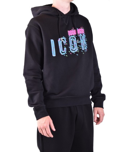 Sweat noir Dsquared2 homme