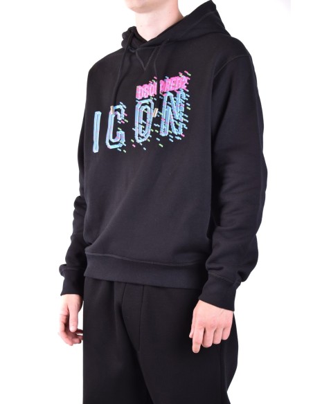 Sweat noir Dsquared2 homme