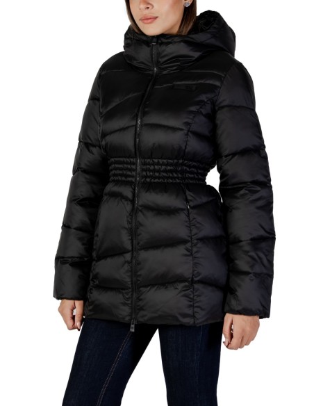 Veste noire à capuche | EA7