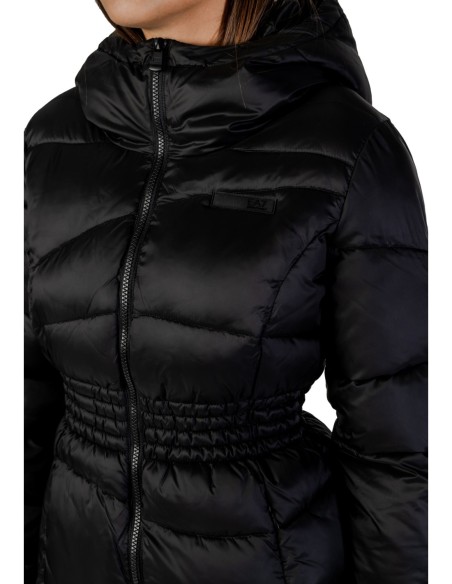 Veste noire à capuche | EA7