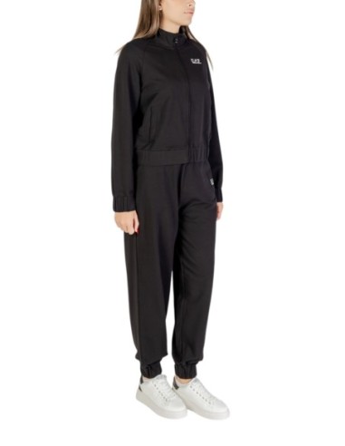 Survêtement noir sport chic zippé | EA7