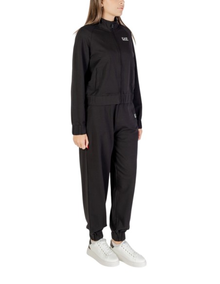 Survêtement noir sport chic zippé | EA7