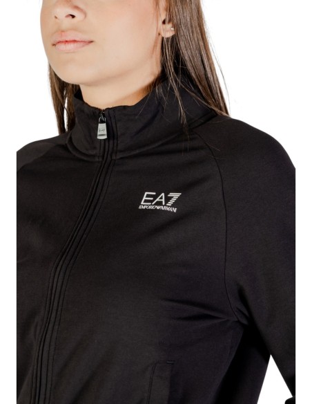Survêtement noir sport chic zippé | EA7