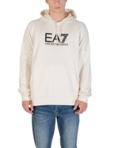 Sweat blanc Ea7 homme